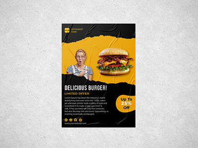 RESTAURANT FLYER/POSTER