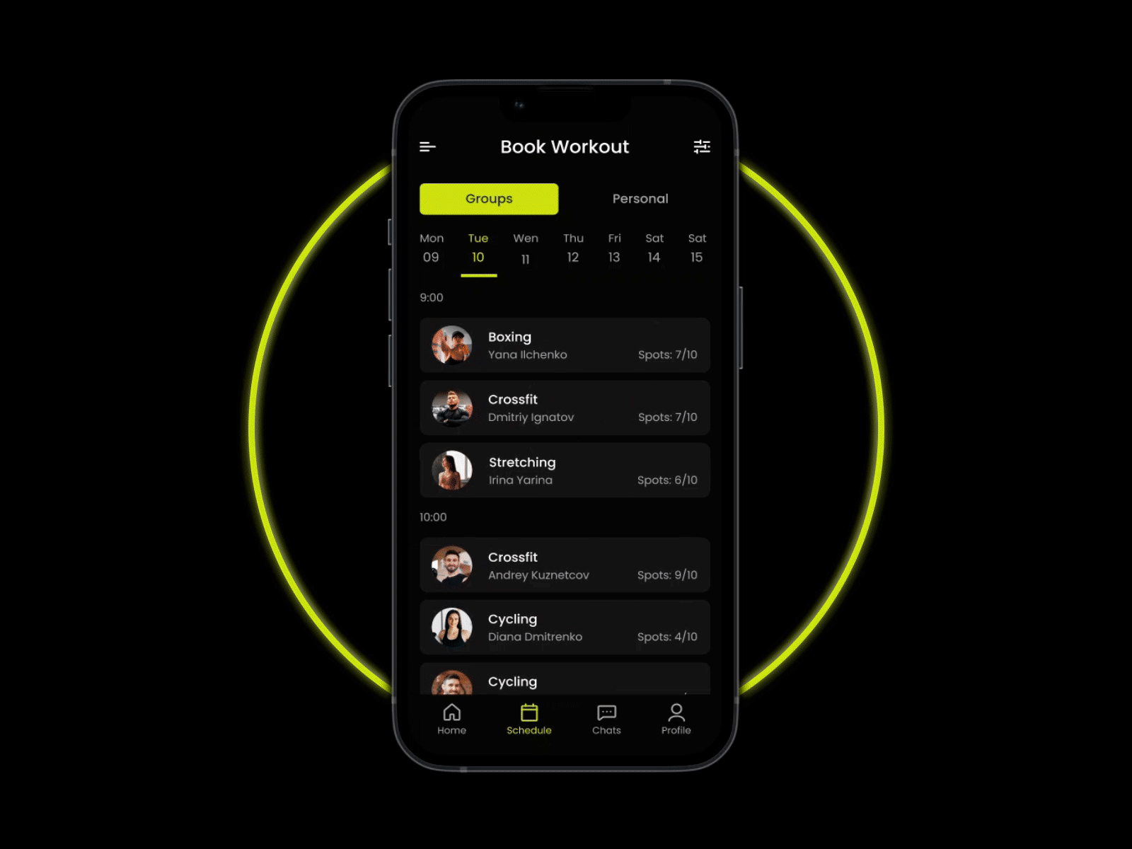 SportForce fitness mobile app animation app booking app fitness ios membership mobile app mockup motion design motion graphics prototype sport app ui ux ui