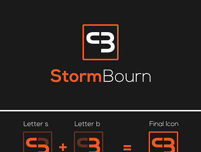 Logo Design ( StormBourn ) design illustration illustrator logo typography