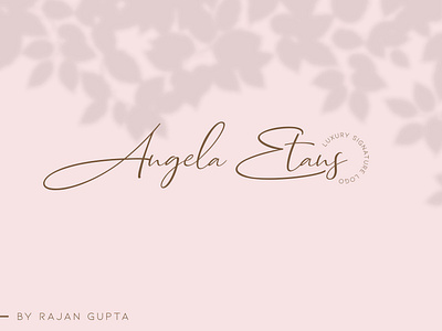 Angela Etans Logo Design