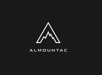 Almountac Logo Design adobe illustrator branding branding concept branding design design illustration logo logo mark logo mark symbol typography