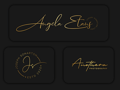 Download Signature Logo Design By Rajan Gupta On Dribbble