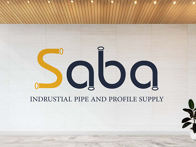 Saba Logo Design design flat logo logotype vector