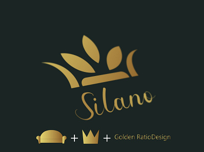 Silano Golden Ratio Designed design flat furniture furniture design furniture logo logo logo design sofa sofa logo vector