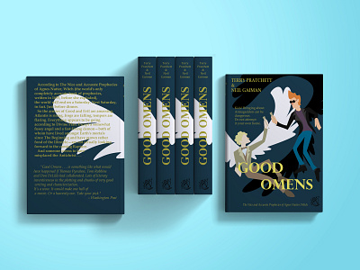 Good Omens design graphic design typography