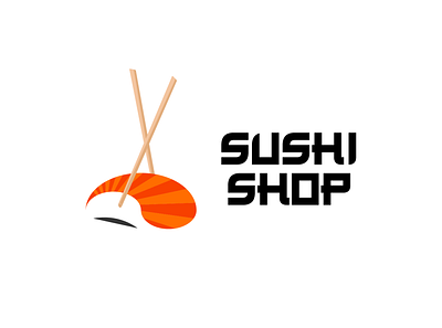 Sushi Shop design illustrator japan japanese japanese food logo minimalist shop sushi sushi bar vector