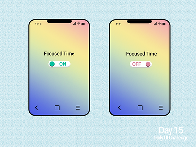 ON/OFF Button Design dailyui dailyuichallenge graphicdesign
