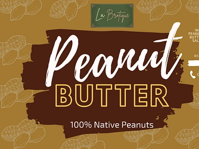 PEANUT BUTTER app art branding canva design fashion logo graphic design icon illustration illustrator