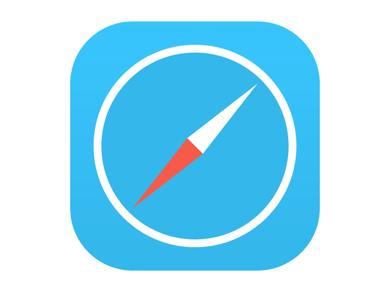 safari icon with monitor