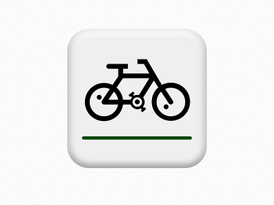 Bike Routes - Android App Icon android app bike bike routes icon icons