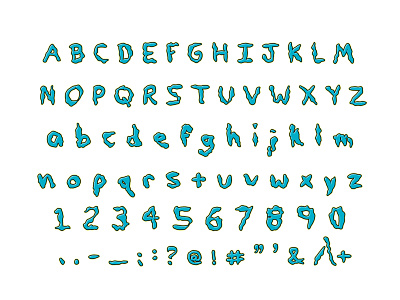 New Rick and Morty Font font free freebie rick and morty typeface