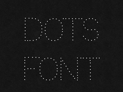 Dotted Dot Free Font
