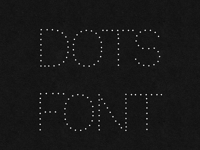 Dotted Dot Free Font dot dotted font fonts typeface