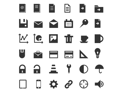 Wireframing Icons by Vladimir Carrer on Dribbble