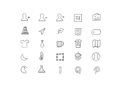 Hand Drawn Icons 1.1 Update