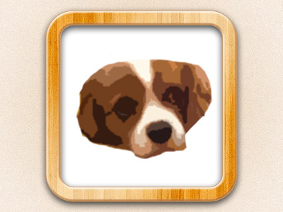 Cute Puppies - App Icon app app icon apps cute icon puppies