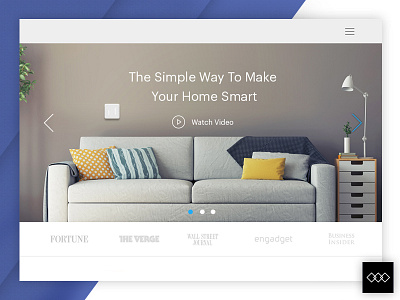 Modern Living Environment - Web Design