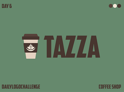 Coffee Shop logo Concept "Tazza" branding logo