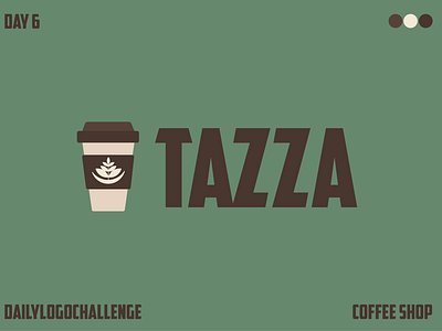 Coffee Shop logo Concept "Tazza"