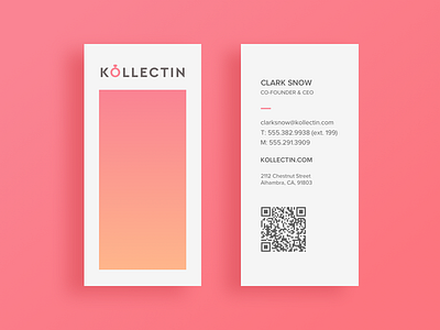 Kollectin Business Cards