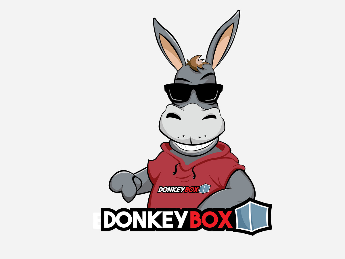 Donkey Logo designs, themes, templates and downloadable graphic