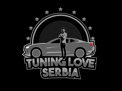 Tuning Love Serbia adobe illustrator art brand branding car design digitalart graphicdesign illustration logo logotype modified serbia tuning ui ux vector
