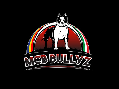MCB BULLYZ adobe illustrator american bully art artwork brand design designer digitalart dog dog logo dogs graphicdesign illustration kennel logo logotype ui ux vector
