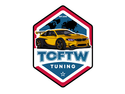 TCFTW adobe illustrator art bmw brand branding car design designer graphicdesign idea illustration logo logoinspiration modified sportcar tuning ui ux vector world