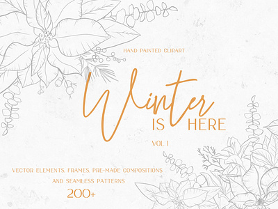 My new winter collection `Winter is here`