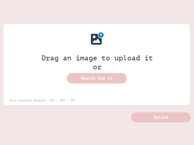 File Upload - Daily UI 031 031 adobe xd daily 100 challenge dailyui design file file upload image upload