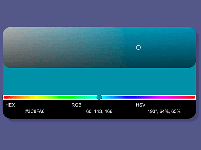 Color picker - Daily UI 060