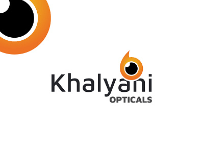 khalyani opticals brand design illustrator khalyani opticals logo logo design logodesign logodesigner optical options vector