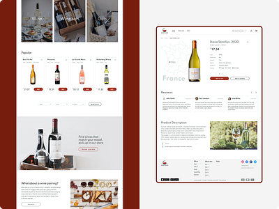 Grape house branding design e commerce grape grid logo online shopping product design shop teamwork ui ux web wine