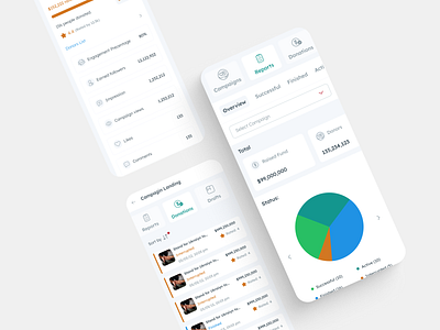 Charity project app charity design mobile ui ux