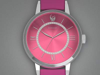 Wristwatch 3d 3dsmax design keyshot render watch wristwatch
