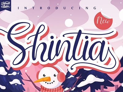 Shintia - Beautiful Script Font