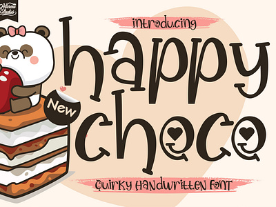 Happy Choco - Quirky Handwritten Font