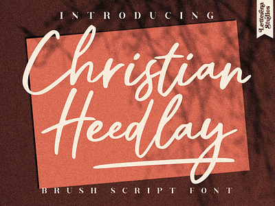 Christian Heedlay - Brush Signature Font