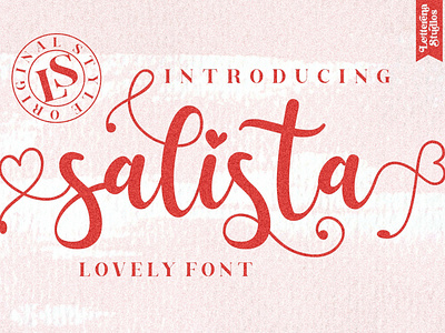 Salista - Beautiful Lovely Script Font