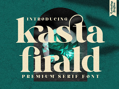 kasta firald - Luxury Serif Font branding design font font design fonts icon illustration lettering logo script font typography