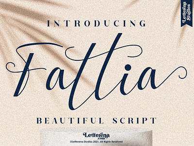 Fattia - Beautiful Script Font