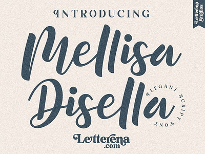 Mellisa Disella - Elegant Script Font