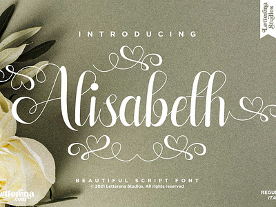 Alisabeth - Beautiful Script Font