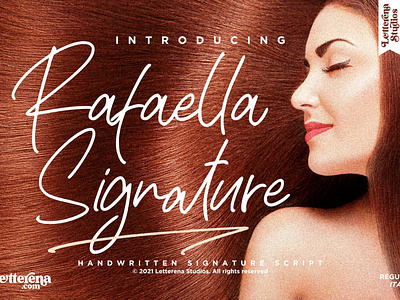 Rafaella Signature - Signature Script Font branding design font font design fonts icon illustration lettering logo script font typography