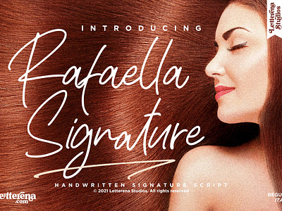 Rafaella Signature - Signature Script Font
