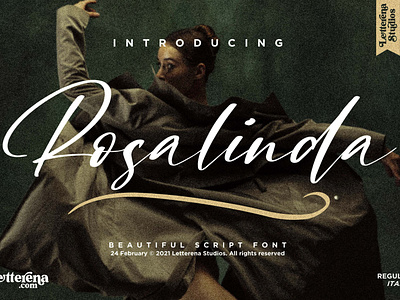 Rosalinda - Beautiful Script Font