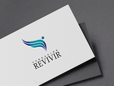 Redesign 'Fundación Revivir' Logo branding design logo minimal vector