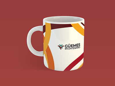 Mug Design for Güemes Bicentenary