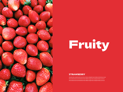 Fruity Logo branding clean graphic design minimal modern