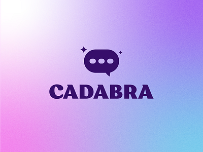 Cadabra App Logo app brand branding cadabra logo magic technology